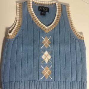 Set of 2 vest light blue size 24M
